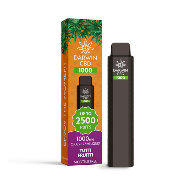 Darwin CBD 1000 Disposable Vape Device 2500 Puffs