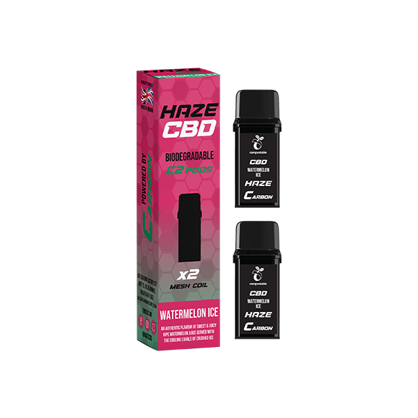 500mg Haze CBD C2 Pods - 800 puffs