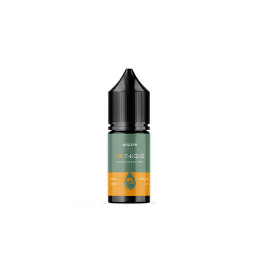 Nectar Mango 2.5% 250mg Broad Spectrum CBD E-liquid - 10ml