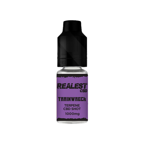 Realest CBD 1000mg Terpene Infused CBD Booster Shot 10ml (BUY 1 GET 1 FREE)