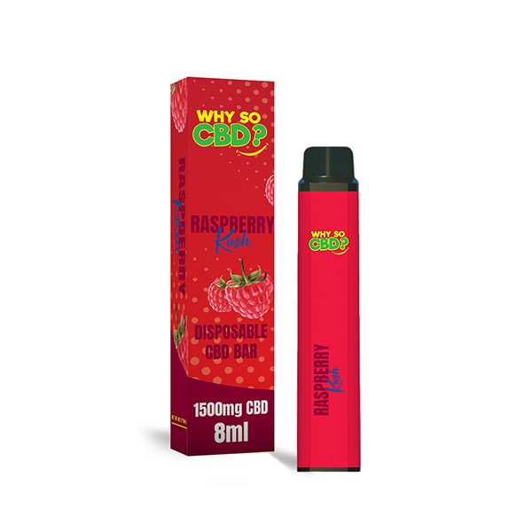 Why So CBD? 1500mg CBD Broad Spectrum Disposable Vape - 8ml